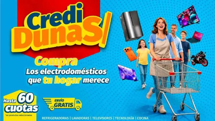Portada catálogo Electrodunas · CrediDunas